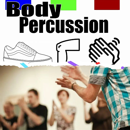 С 1 по 19 июня приглашаем детей от 10 лет на увлекательные занятия Body Percussion 