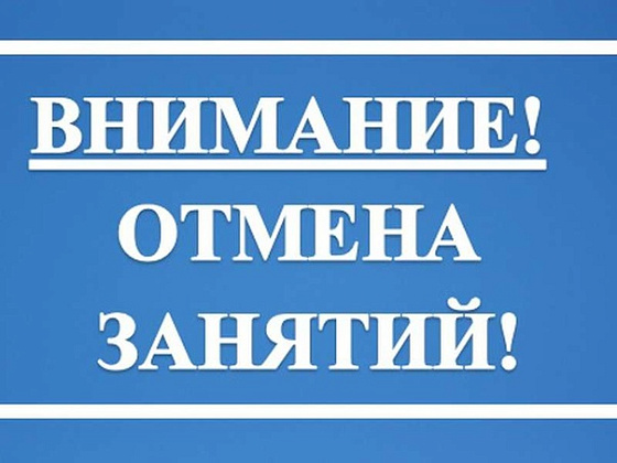 Отмена занятий у Парфеновой О.С.
